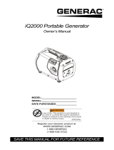 Generac iQ2000 G0068661 User manual