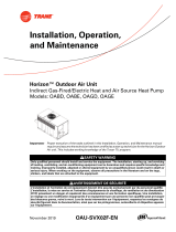 Trane Horizon OAND Series Installation, Operation and Maintenance Manual