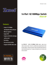 Zonet ZFS3316P Product information
