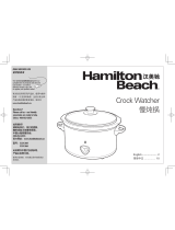 Hamilton Crock Watcher C33138A User manual