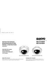 Sanyo VDC-D2185VP User manual
