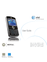 Motorola MOTO Q 9H - ATT User manual