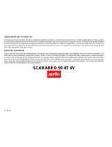 APRILIA SCARABEO 50 4T 4V User manual