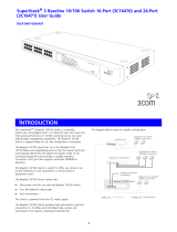 3com Baseline 3C16470 User manual