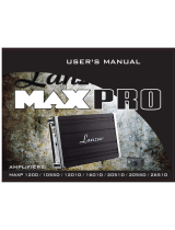 Lanzar Car Audio 1200 User manual