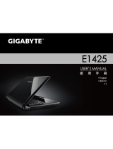 Gigabyte E1425A User manual
