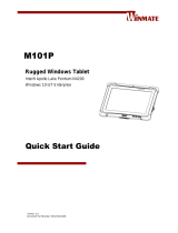 Winmate M101P Quick start guide