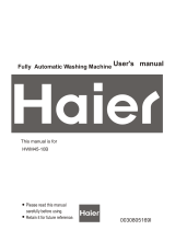 Haier HWM45-10B User manual