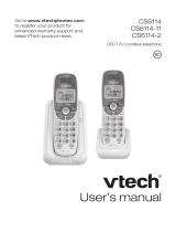 VTech CS6114-11 User manual
