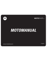 Motorola MOTORAZR V3t User manual