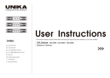 Unika UA-5000 Owner's manual