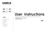 Unika UA-3000 Owner's manual