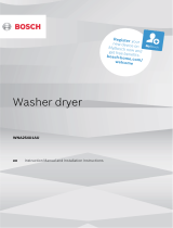 Bosch WNA254U1AU/01 Installation guide