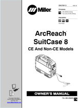 Miller ARCREACH SUITCASE 8 Owner's manual