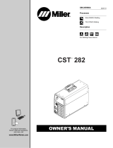 Miller CST 282 Owner's manual