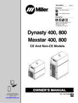 Miller DYNASTY 800 Owner's manual