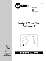 Miller INSIGHT CORE FOR DELTAWELD Owner's manual