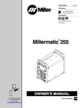 Miller MILLERMATIC 255 Owner's manual