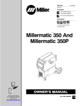 Miller Millermatic 350P Owner's manual