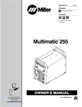 Miller MULTIMATIC 255 Owner's manual
