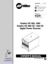 Miller SUBARC DC 65 Owner's manual