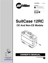 Miller SuitCase 12RC Owner's manual