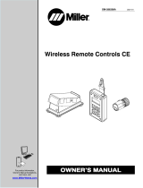 Miller WIRELESS REMOTE CONTROLS CE Owner's manual