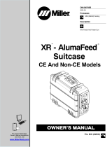 Miller XR-ALUMAFEED SUITCASE Owner's manual
