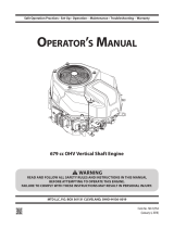 MTD 8Q78HU Owner's manual