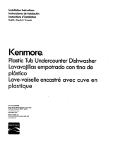 Kenmore 2213802N710 Installation guide