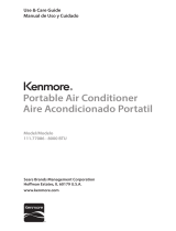 Kenmore 11177086810 Owner's manual