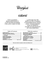 Whirlpool WTW8900BC0 Owner's manual