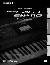 Yamaha PSR-EW410 Owner's manual
