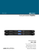 LabGruppen IPD 2400 Quick start guide