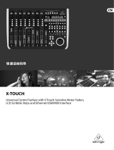 Behringer X-TOUCH Quick start guide