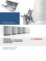Bosch  SHSM63W52N  Operating instructions