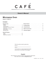 Cafe 1050087 User manual