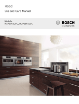 Bosch  HCP56652UC  User manual