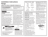 GE Profile Series 1773929 Installation guide