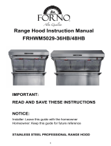 Forno FRHWM5029-48HB Owner's manual