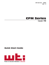 WTI CPM Series Quick start guide