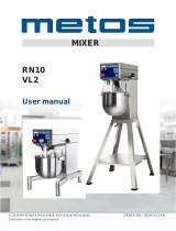 Metos Bear RN10 VL-2 Owner's manual
