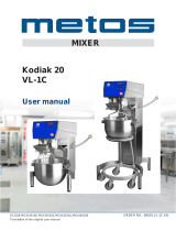 Metos Kodiak 20 VL-1C User manual