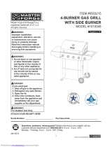 Master Forge 1010048 Owner's manual