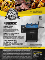 Pit Boss PB820SC Owner's manual