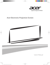 Acer E100-W01MW 100�� (254 CM) Owner's manual
