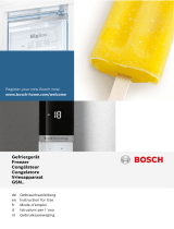 Bosch SERIE 4 GSN36FW3V Owner's manual