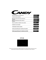 Candy CFI 82 Owner's manual
