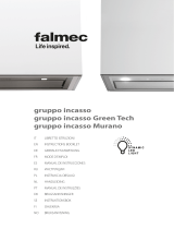 Falmec GRUPPO INCASSO MURANO 50 Owner's manual