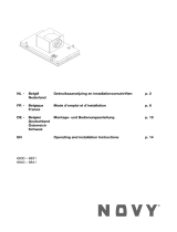 NOVY 6841 PUREÂLINE Owner's manual